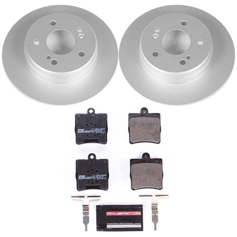 Power Stop 04-08 Chrysler Crossfire Rear Euro-Stop Brake Kit thumbnail 2