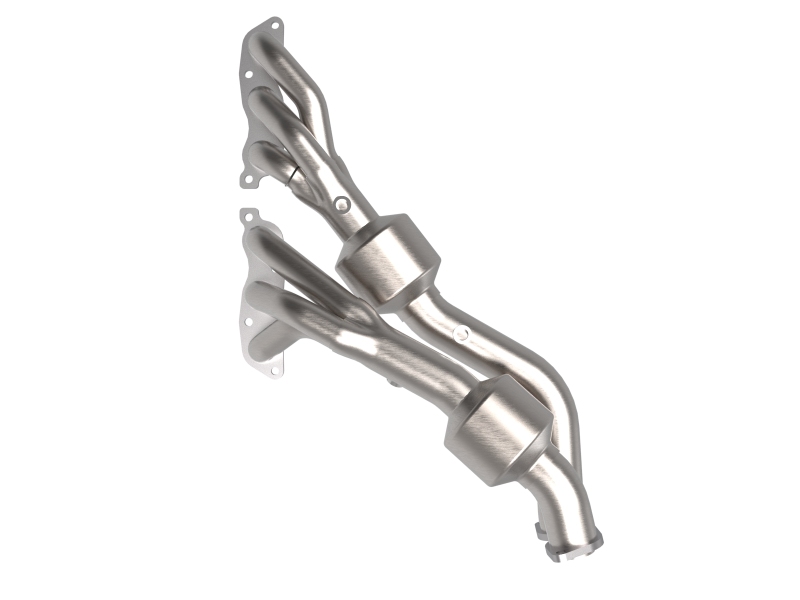 aFe 98-05 Lexus GS300 / 01-05 Lexus IS300 Twisted Steel 304 Stainless Steel Header w/ Cat thumbnail 5