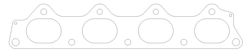 Cometic Mitsubishi 4G63T/4G64 89-99 Exhaust .030 in MLS Exhaust Gasket 2.287 in x 1.615 in Port thumbnail 7