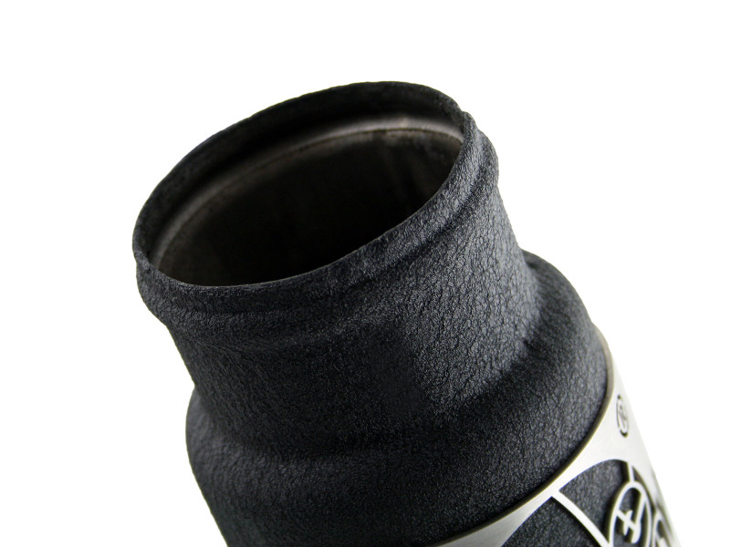 BladeRunner 3 IN Aluminum Hot and Cold Charge Pipe Kit Black