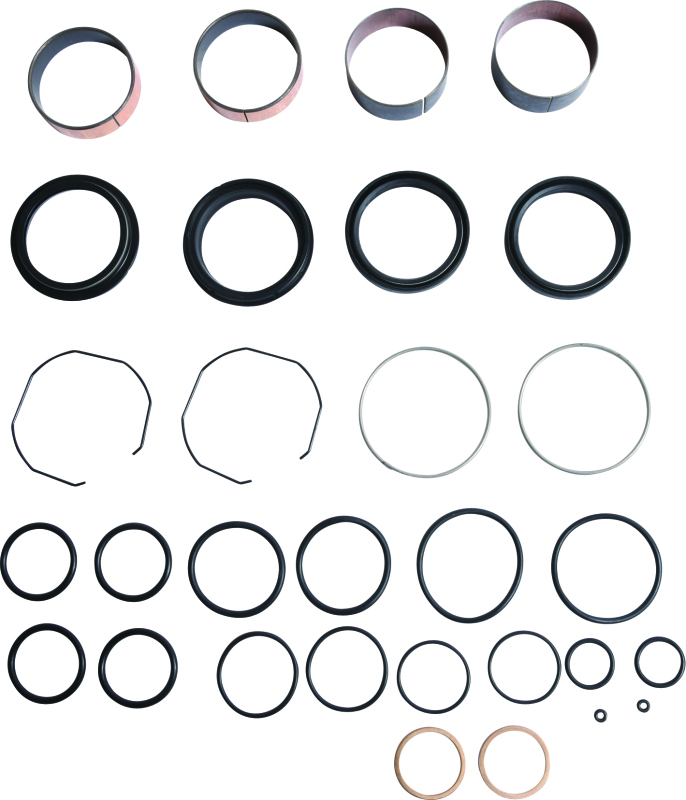 Pivot Works 19-22 Suzuki RMZ250 Fork Rebuild Kit - W/Bushings & Seals thumbnail 3