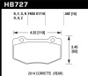 HAWK HP+ Brake Pad Sets