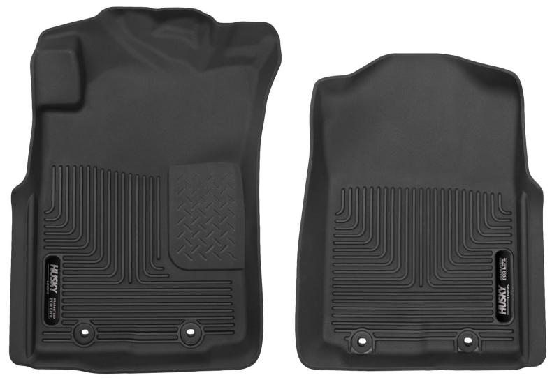 Husky Liners 12-14 Toyota Tacoma Pickup(Crew / Ext / Std Cab) X-Act Contour Black Front Floor Liners thumbnail 7