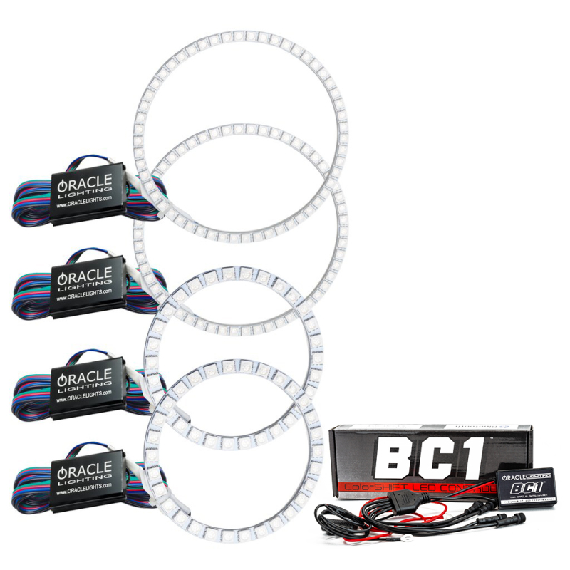 Oracle BMW M3 Coupe 08-13 Halo Kit - Projector - ColorSHIFT w/ BC1 Controller thumbnail 6