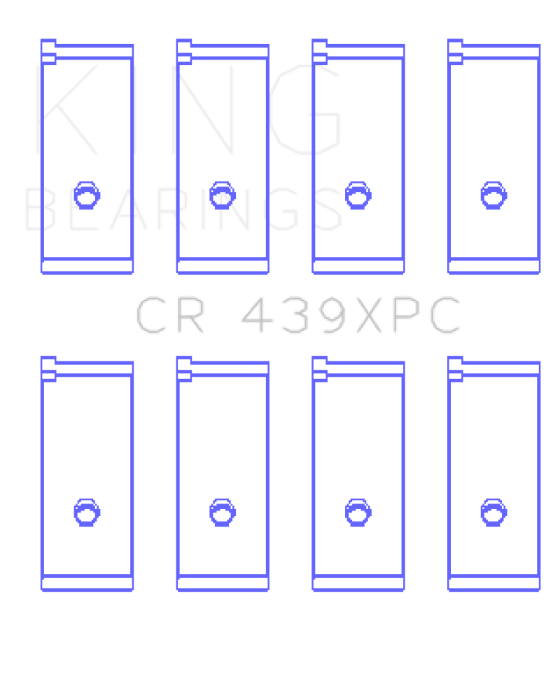 King Engine Bearings Honda B18A1/B18B1 pMaxKote Performance Rod Bearing Set thumbnail 3