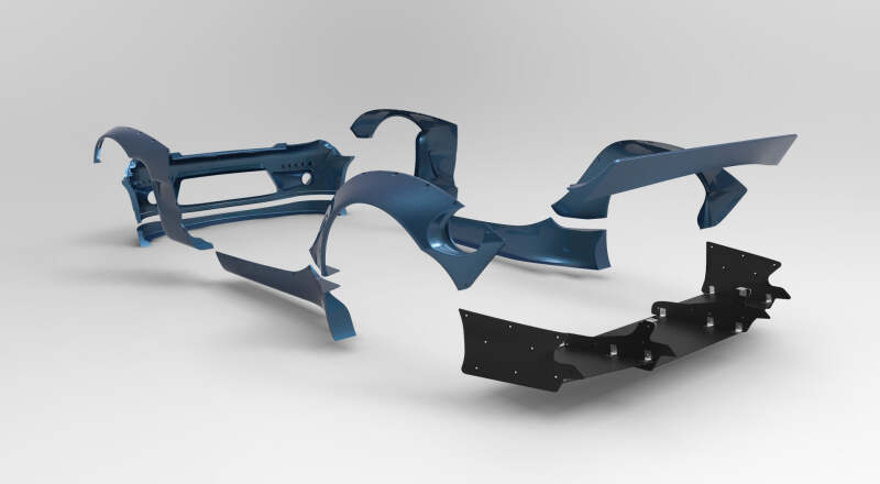 GReddy 93-95 Mazda RX-7 Rocket Bunny Full FD3S Wide-Body Aero Kit Ver. 2 thumbnail 6