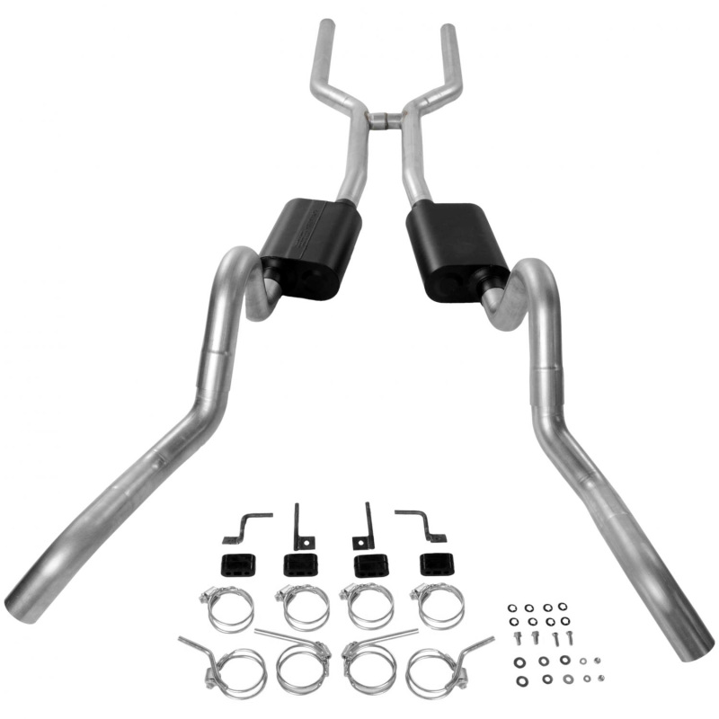 Flowmaster 64-67 GM A-BODY V8 3in. American Thunder Crossmember-Back Exhaust System thumbnail 5