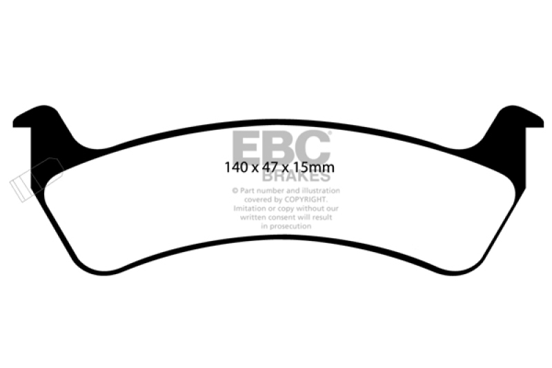 EBC Greenstuff Brake Pad Sets
