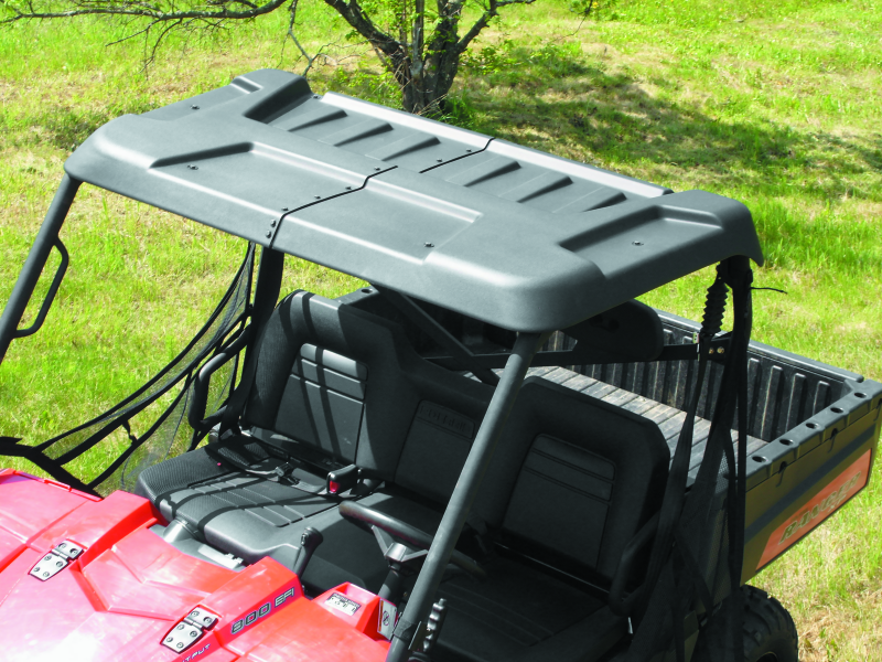 Quadboss UTV Roofs 326655 Hard Top, Roof, Cab Top Style, Polyethylene, Black, Polaris, Each thumbnail 6