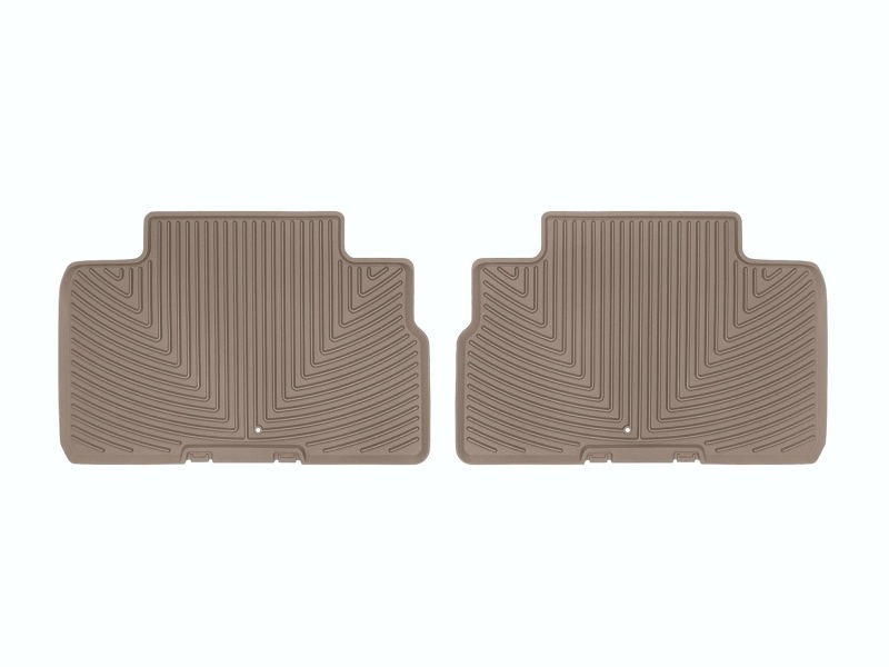 WT Rubber Mats - Rear - Tan