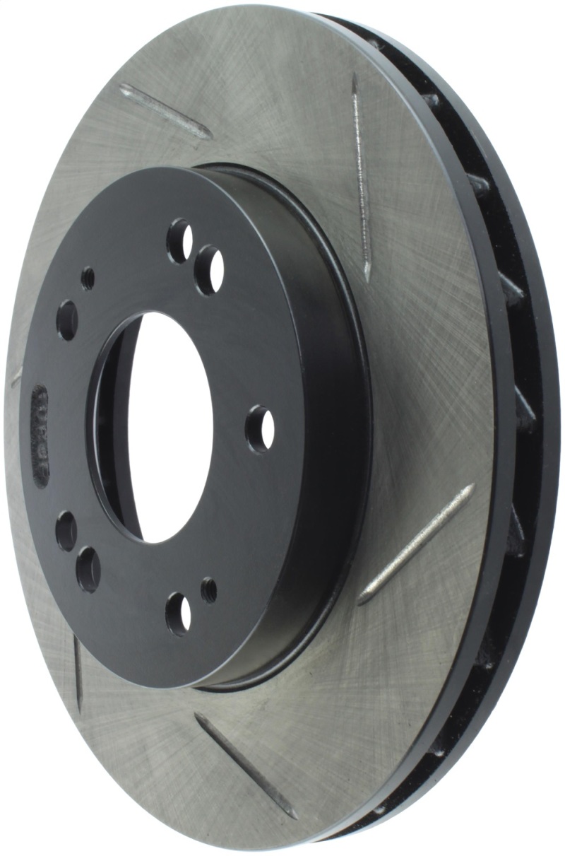 StopTech Power Slot 4/89-00 Mitsubishi Eclipse GST / 2/98-01 Galant 4 cyl Slotted Left Front Rotor thumbnail 4