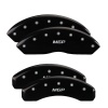 MGP 4 Caliper Covers Engraved Front & Rear MGP Black finish silver ch thumbnail 8