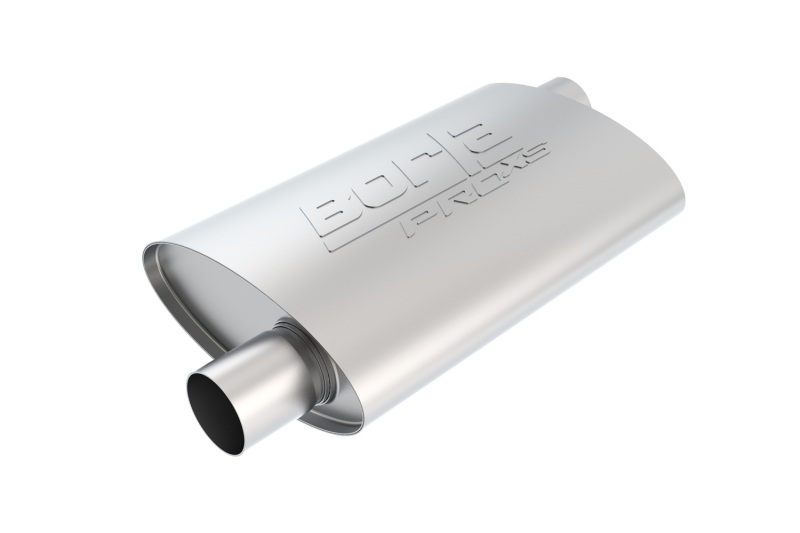Borla Pro-XS 2.25in Tubing 14in x 4in x 9.5in Oval Offset/Offset Muffler thumbnail 5