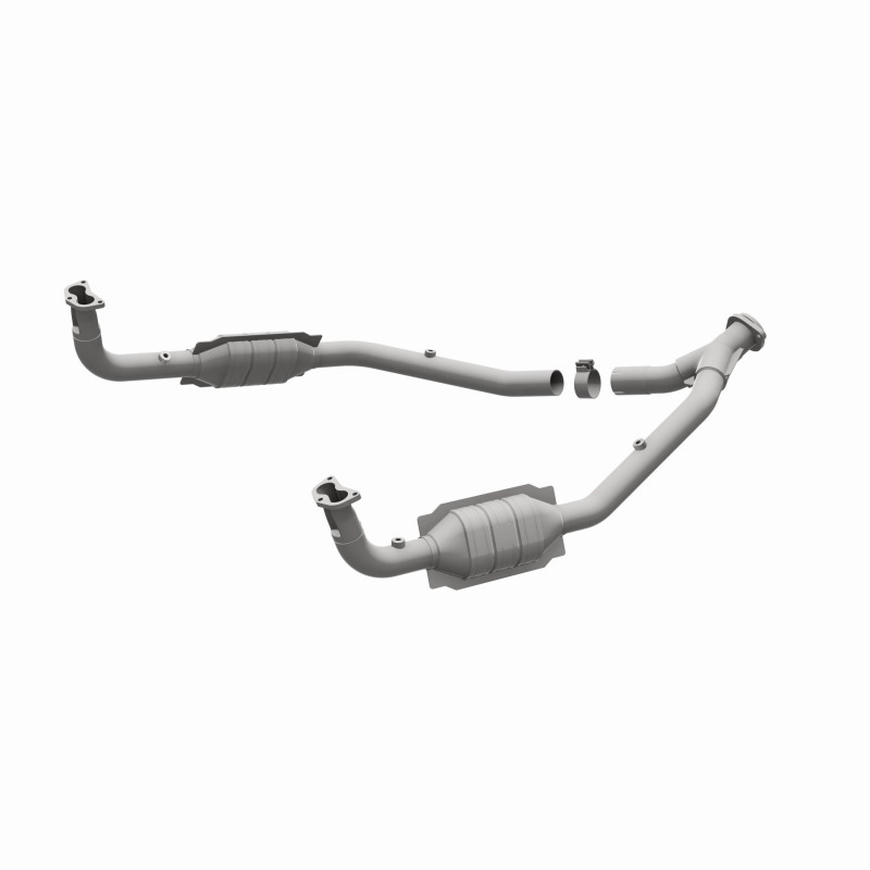 MagnaFlow DF Cat. Conv 97 Land Rover Defender 90 4.0L Y-Pipe Assy / 96-99 Discovery 4.0L Y-Pipe Assy thumbnail 9