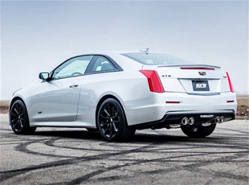 Borla 2016 Cadillac ATS-V 3.6L Twin Turbo Catback Exhaust 4in Tips Dual Split Rear Exit thumbnail 5