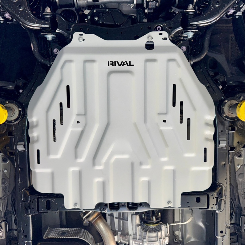 Rival 24-26 Toyota Tacoma i-Force Max Hybrid Aluminum Transmission Catalytic Converter Skid Plate