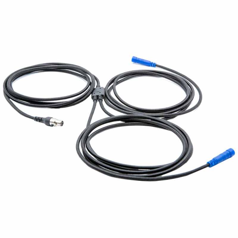 Rugged Radios SUPER SPORT Straight Cable to Intercom - 2 Position (Select Length) 16 Feet