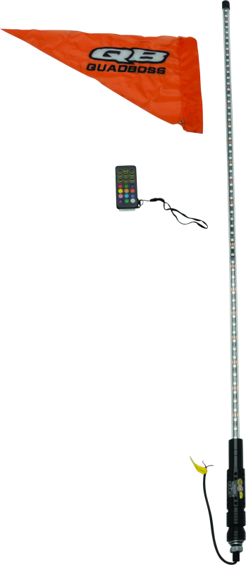 QuadBoss 4Ft Clear Single Whip Remote thumbnail 2