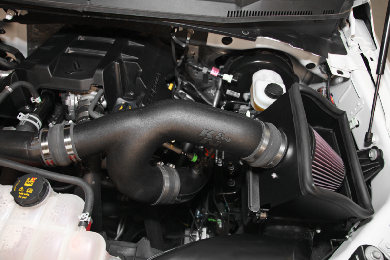 K&N 15-16 Ford F-150 2.7L V6 F/I AirCharger Intake Kit thumbnail 5