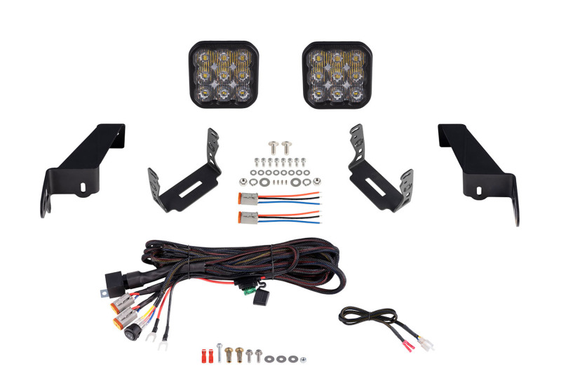 Diode Dynamics Jeep JL SS5 CrossLink Bumper Lightbar Kit Pro Driving thumbnail 3