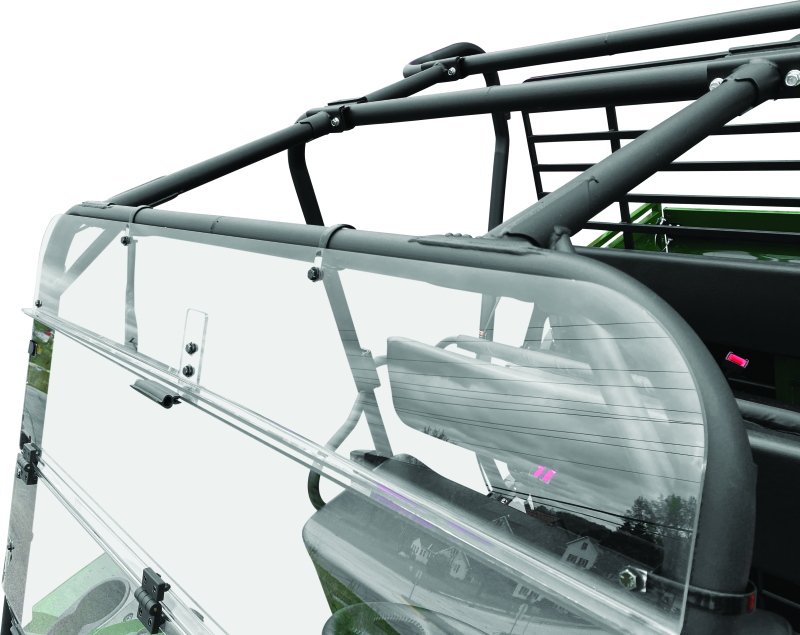 Quadboss Windows, Individual 375789 QuadBoss 09-22 Kawasaki KAF620M Mule 4010 4x4 Windbreak Folding Windshield thumbnail 6