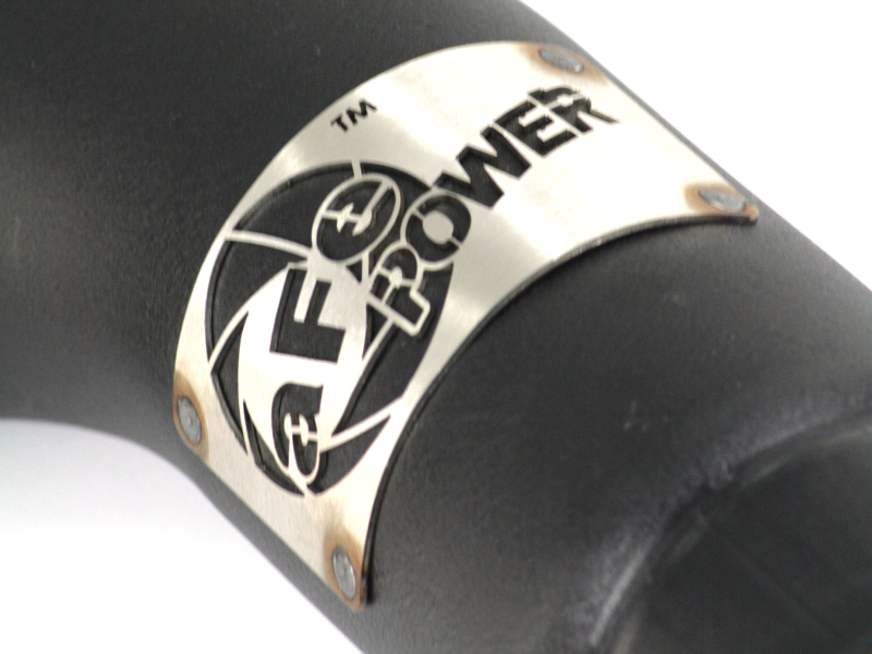 BladeRunner 3-1/2 IN Aluminum Cold Charge Pipe Black