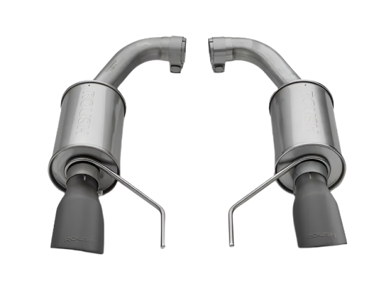 Roush 15-17 Mustang GT Black Tip Axle Back Exhaust thumbnail 2