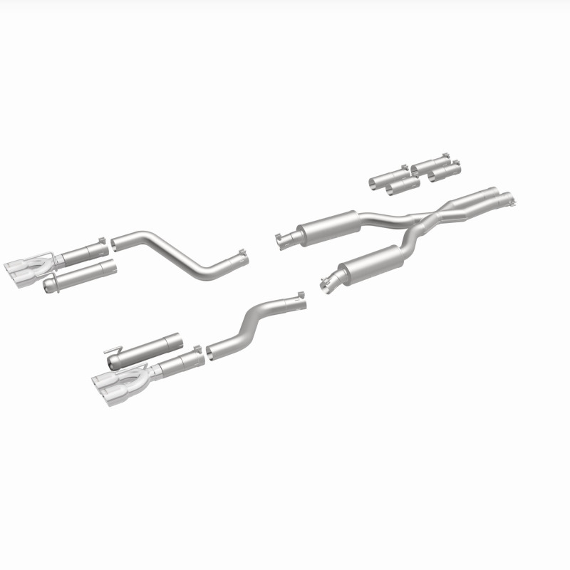 MagnaFlow 2017+ Dodge Challenger 409 SS Polished 3in Quad Tips Cat-Back Exhaust