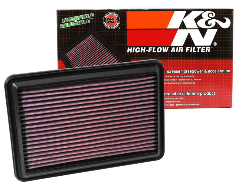 K&N 14-15 Nissan Rogue 2.5L L4 Drop In Air Filter thumbnail 6