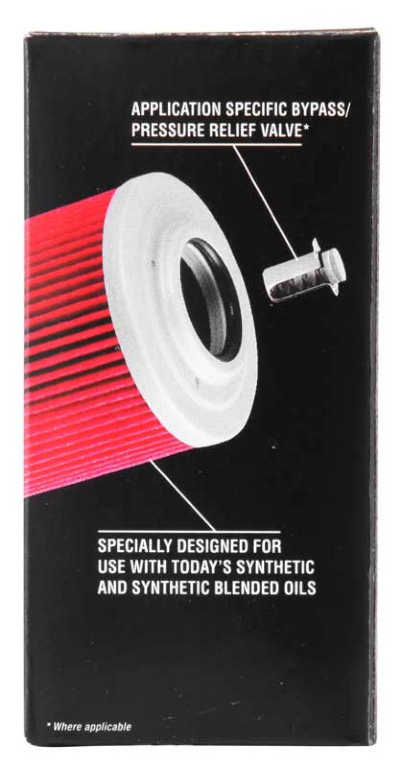 K&N KTM / Husaberg / Betamotor / Polaris 1.625in OD x 0.438in ID x 2.719in H Oil Filter thumbnail 8