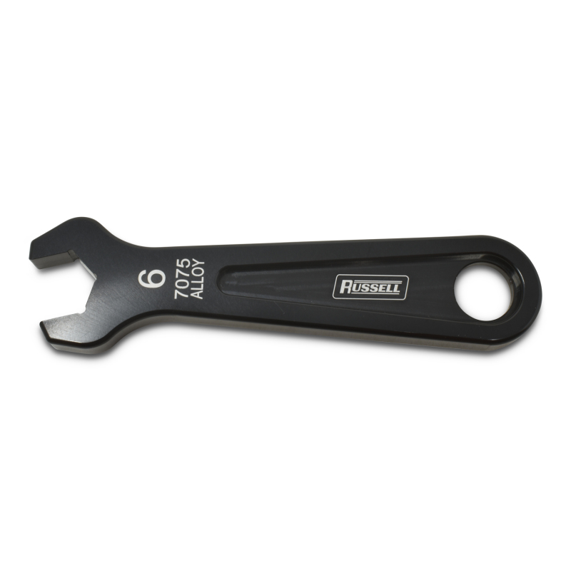 6AN Russell Single Hose End Wrench With Anodized Finish