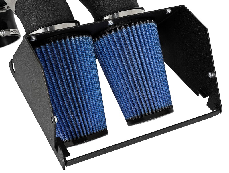 aFe Magnum FORCE Stage-2 Pro 5R Cold Air Intake System 2017 Ford F-150 Raptor V6-3.5L (tt) - Black thumbnail 4