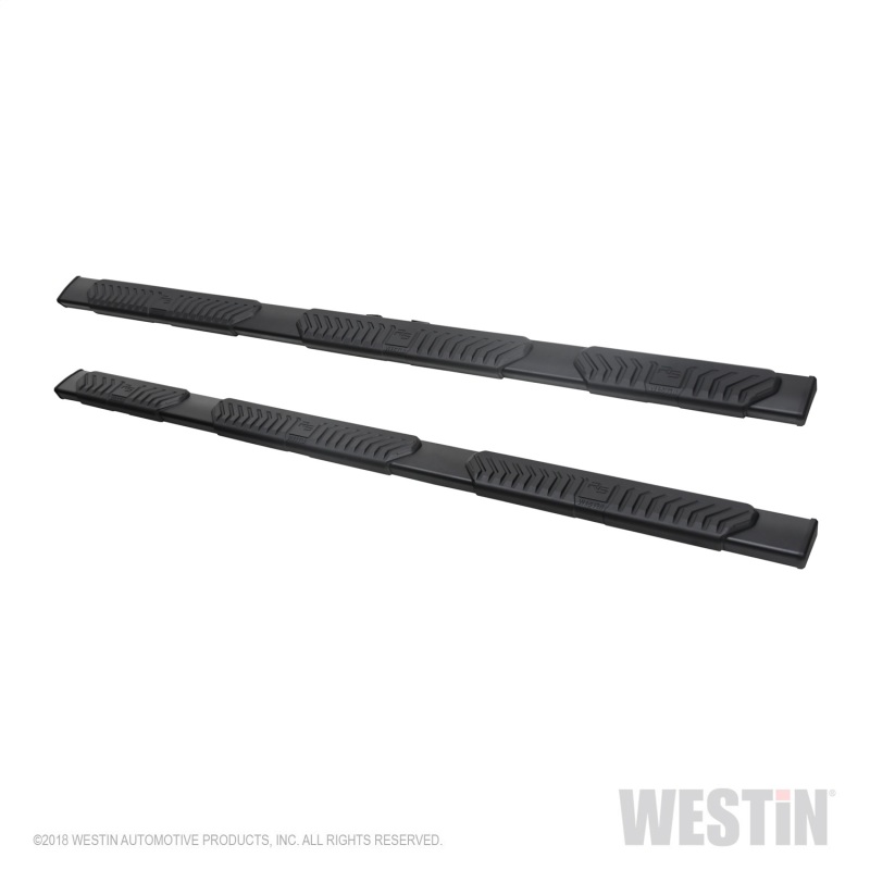 Westin 2019-2026 Chevrolet Silverado/Sierra 1500 Crew Cab (5.5ft) R5 Modular Nerf Step Bars - Black thumbnail 8
