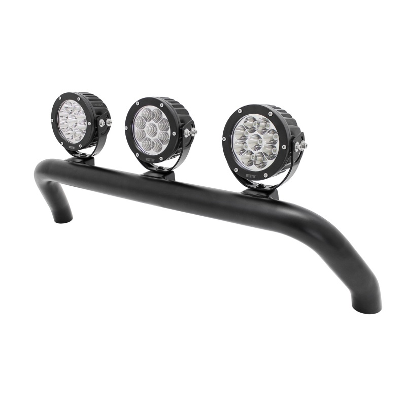 Westin/Snyper 07-17 Jeep Wrangler Snyper Bumper Mount Light Bar - Textured Black thumbnail 9