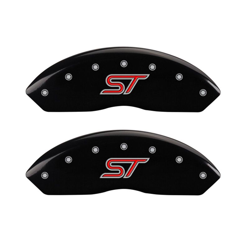 MGP 4 Caliper Covers Engraved Front & Rear ST Black finish silver ch thumbnail 4