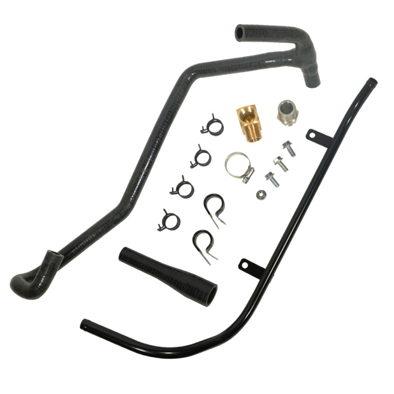 BD Diesel Coolant Tube Relocation Kit, Howler Turbo - Dodge Automatic 2003-2005 5.9L