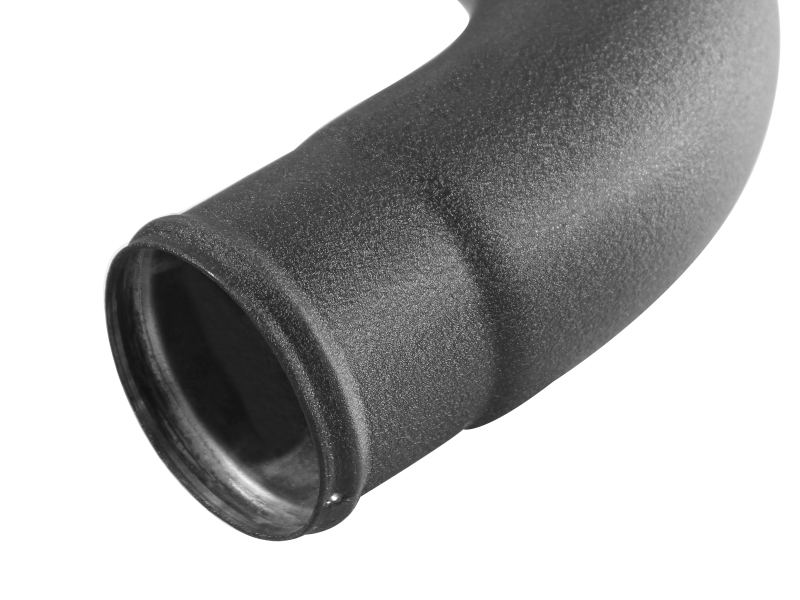 BladeRunner 3 IN Aluminum Hot Charge Pipe Black