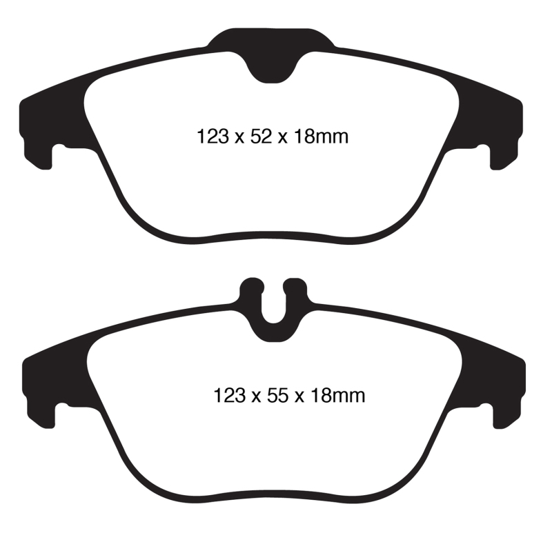 EBC S11 Brake Pad and Rotor Kit (1x ebcDP21990, 1x ebcRK1533) thumbnail 6