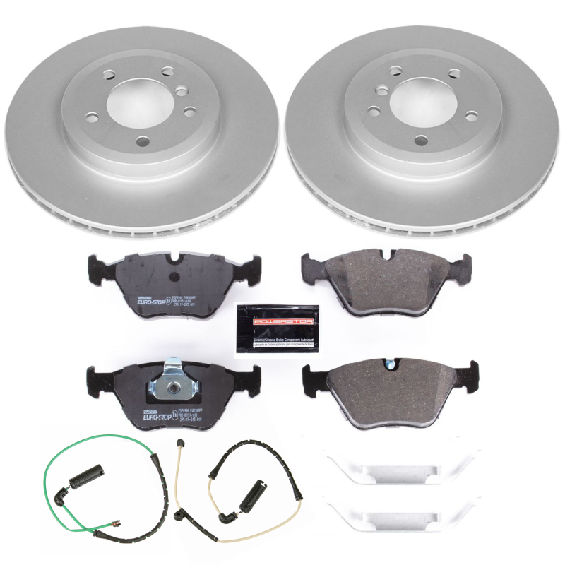 Power Stop 06-08 BMW Z4 Front Euro-Stop Brake Kit thumbnail 2