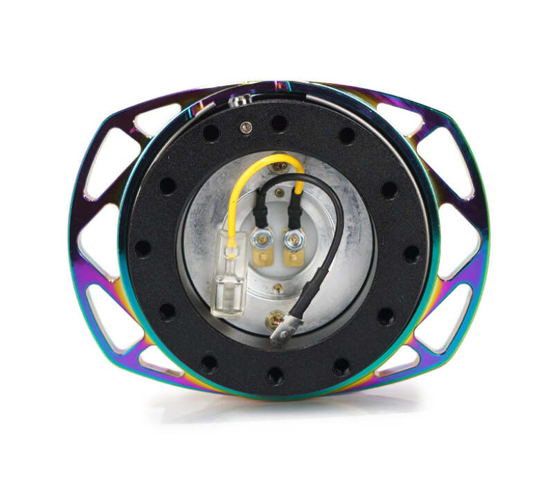 NRG Quick Release Kit Gen 257 - Black Body / Neochrome Cutout Ring thumbnail 4