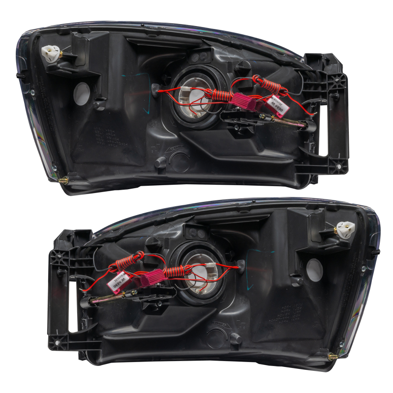 Oracle 07-08 Dodge Ram SMD HL - Black - ColorSHIFT thumbnail 4