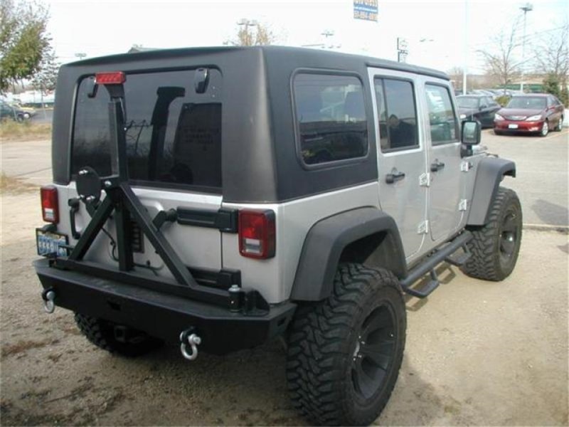 N-Fab Nerf Step 07-17 Jeep Wrangler JK 4 Door All - Tex. Black - W2W - 3in thumbnail 3