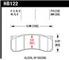 HAWK HPS Brake Pad Sets