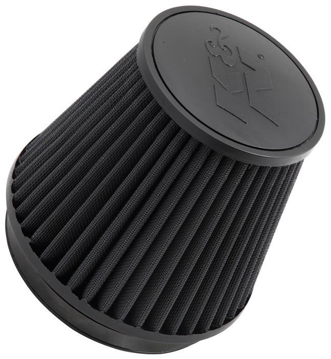 K&N Universal Rubber Filter Round Tapered 6in Flange ID x 7.5in Base OD x 5.25in Top OD x 6in Height thumbnail 2