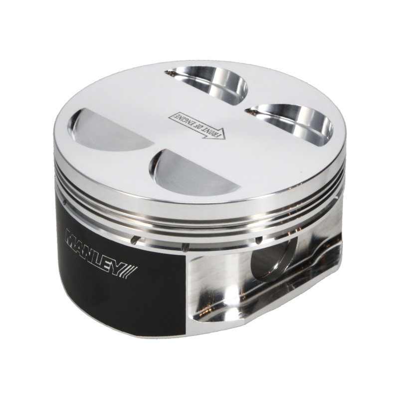 Manley 04+ Subaru WRX STi (EJ257) 75mm DE-STROKED 100mm +.5mm Bore 9.8:1 Dish Piston Set w/ Rings thumbnail 4