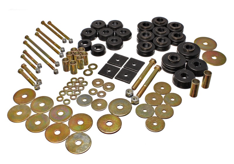 Energy Suspension 67-72 Denali XL/Suburban/Yukon XL 2WD/4WD/67-95 K-5 Blaze Blk Body(cab) Mount Set thumbnail 3