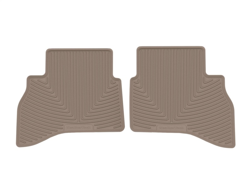 WT Rubber Mats - Rear - Tan