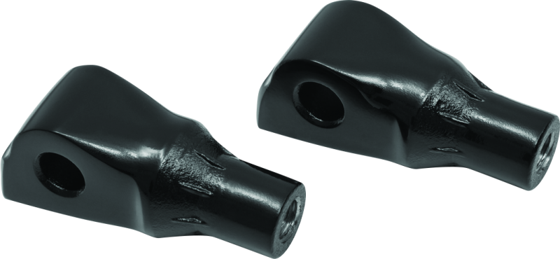 Kuryakyn Taper Passenger Peg Adapter Black #8926