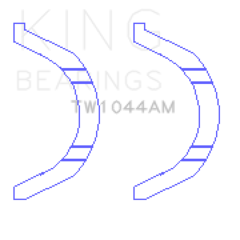 King Engine Bearings Nissan MR18DE/MR20DE Thrust Washer Set thumbnail 3