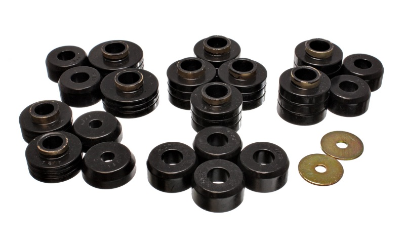 Energy Suspension 83-88 Ford Explorer/Bronco II 2WD / 84-90 Explorer/Bronco II 4WD Black Body Mount thumbnail 5